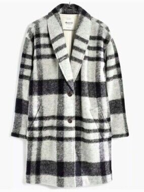 Madewell Wool-Blend Jacket With Sherpa Lining